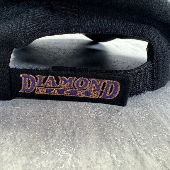 Arizona Diamondbacks MLB Vintage Purple Twins Enterprise Strapback Hat NWT - Picture 10 of 13